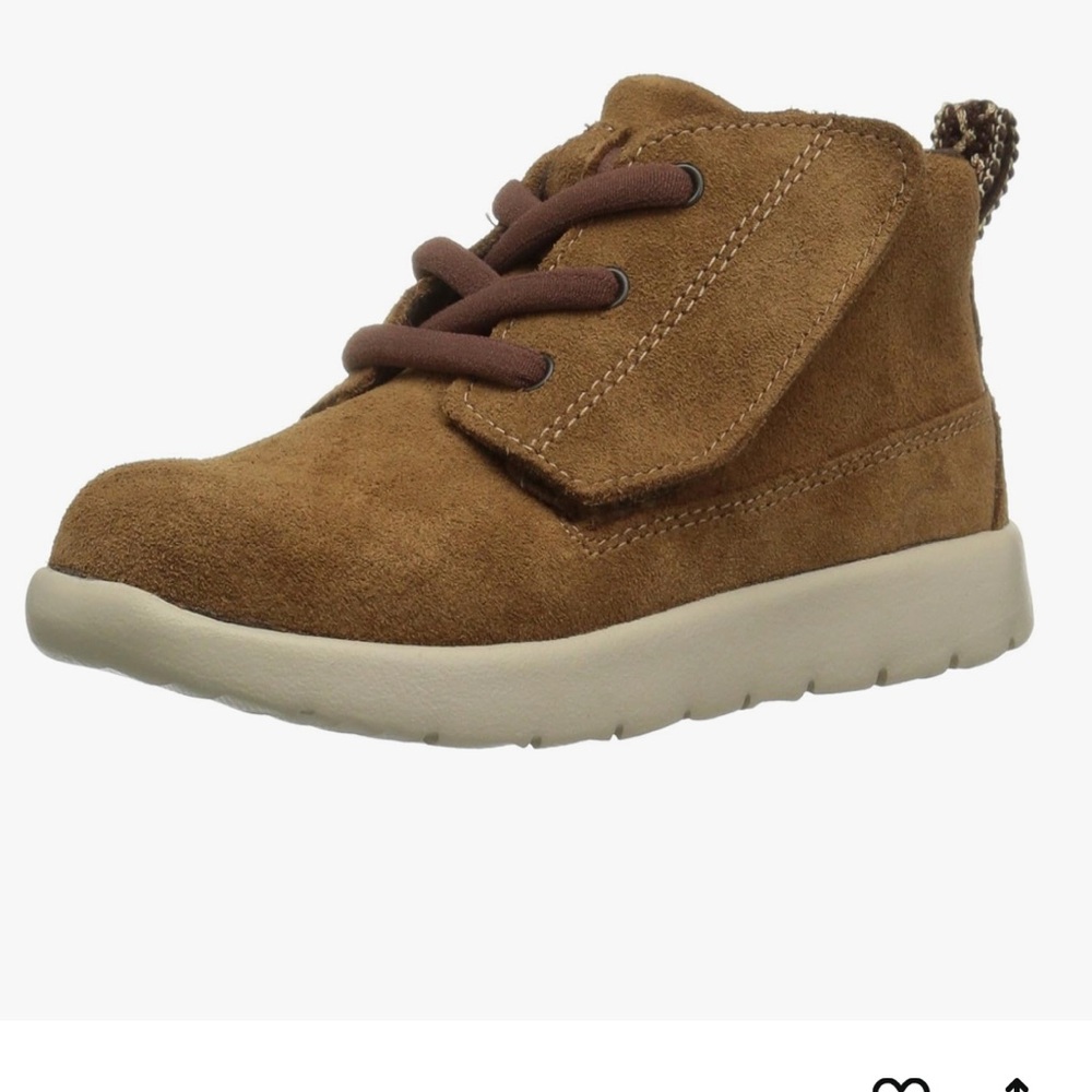 UGG Canoe Chestnut Velcro Shoes Size 12 NWOB